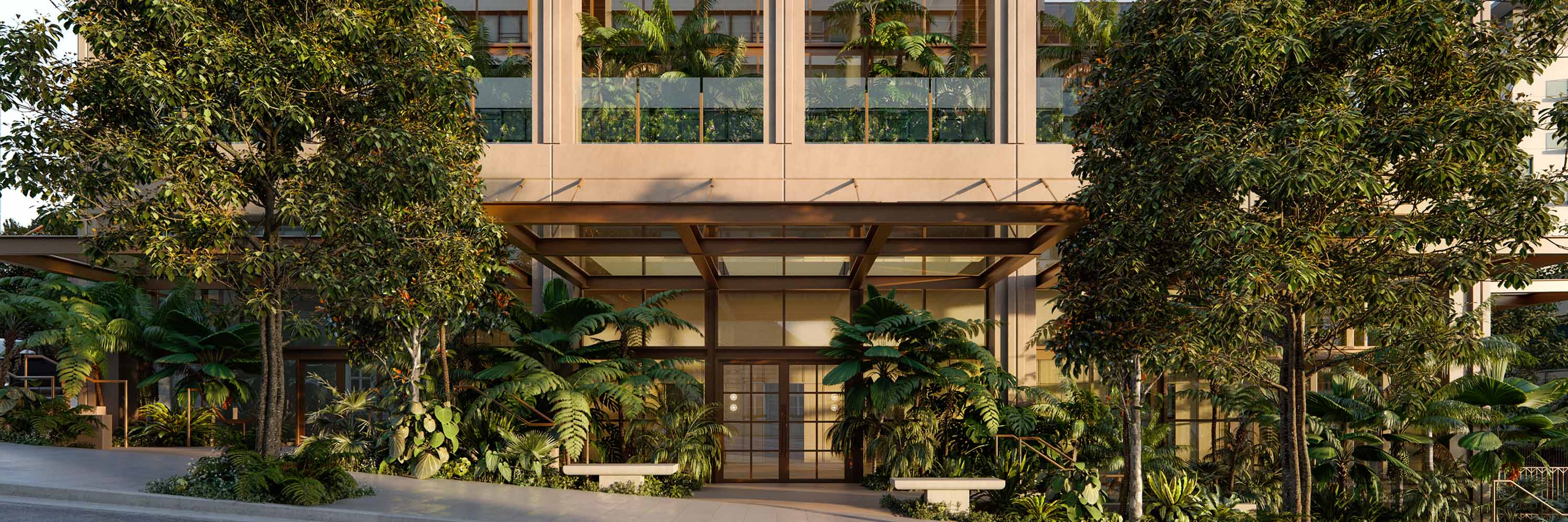 Entry to 185 Wharf Street, Brisbane