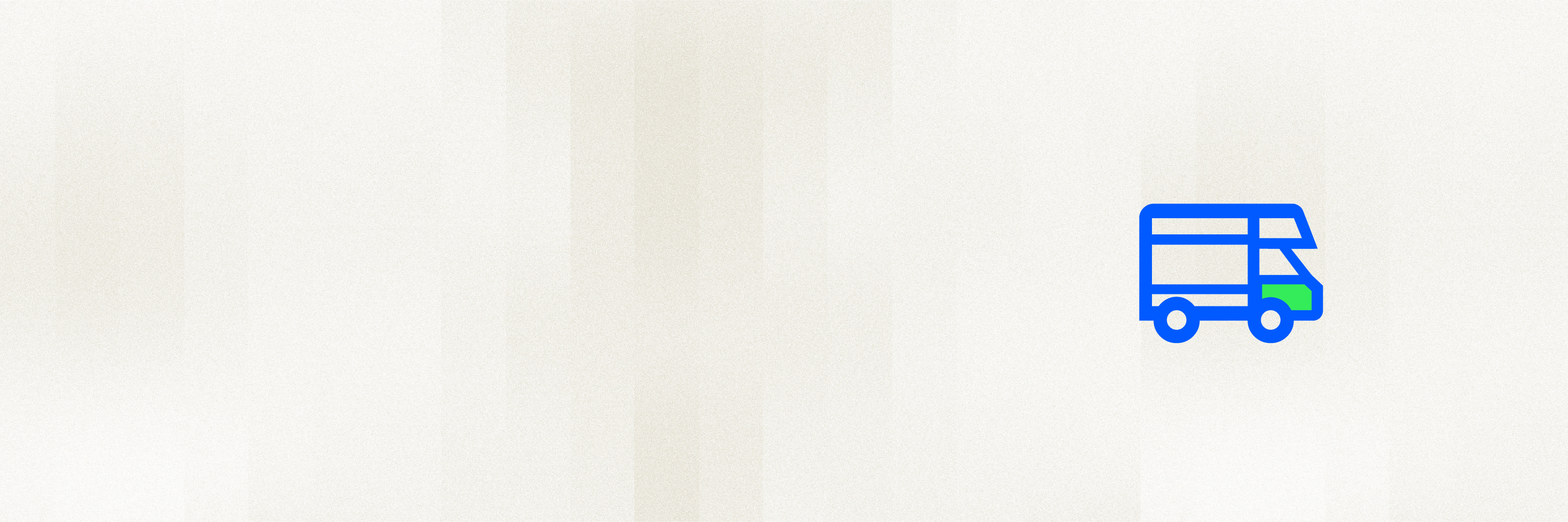 Illustration of a camper van