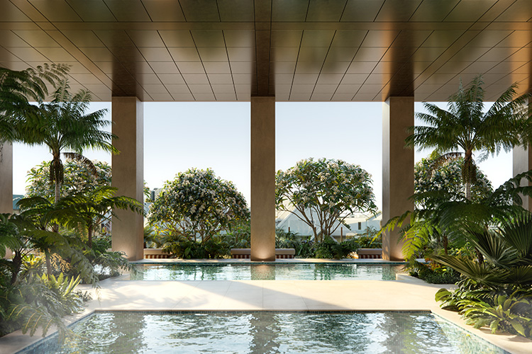 Pool of 185 Wharf Street, Brisbane